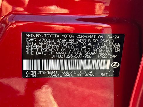 Used 2024 Lexus IS 350 F Sport image 29