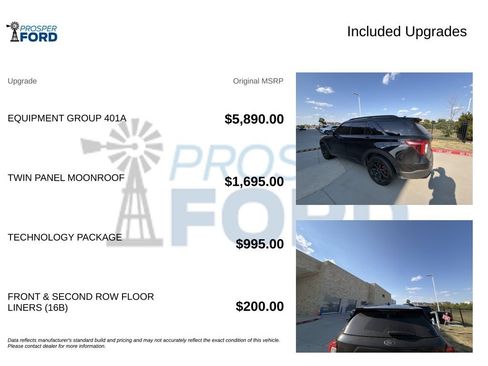Used 2023 Ford Explorer ST w/ Equipment Group 401A AWD/4WD image 3