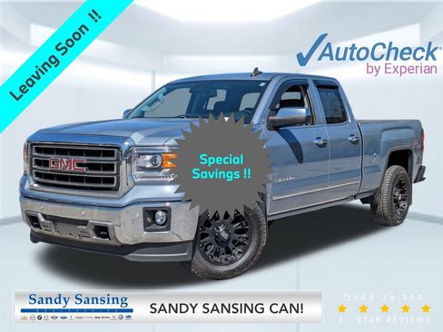 Used 2015 GMC Sierra 1500 SLT w/ Driver Alert Package image 1