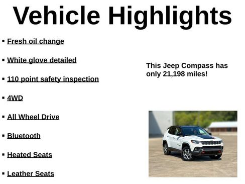 Used 2022 Jeep Compass Trailhawk AWD/4WD image 37