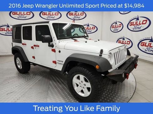 Used 2016 Jeep Wrangler Unlimited Sport w/ Quick Order Package 24S image 1