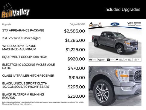 Certified 2022 Ford F150 XL w/ STX Appearance Package image 11