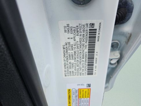 Certified 2022 Honda Civic Sport image 33