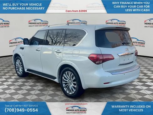 Used 2016 INFINITI QX80 Sport Utility 4D w/ 22" Wheel Package image 7