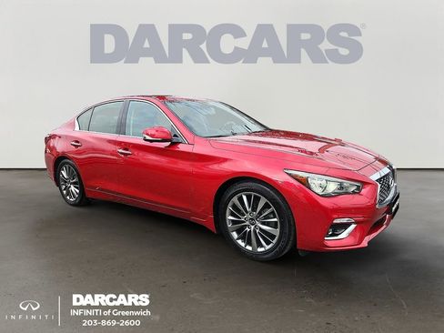 Used 2023 INFINITI Q50 Luxe w/ Cargo Package image 1