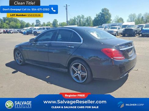 Used 2015 Mercedes-Benz C 300 4MATIC Sedan image 3