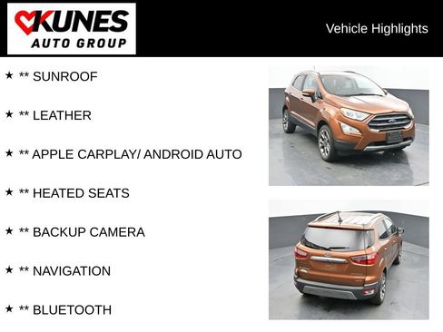 Used 2018 Ford EcoSport Titanium AWD/4WD image 2