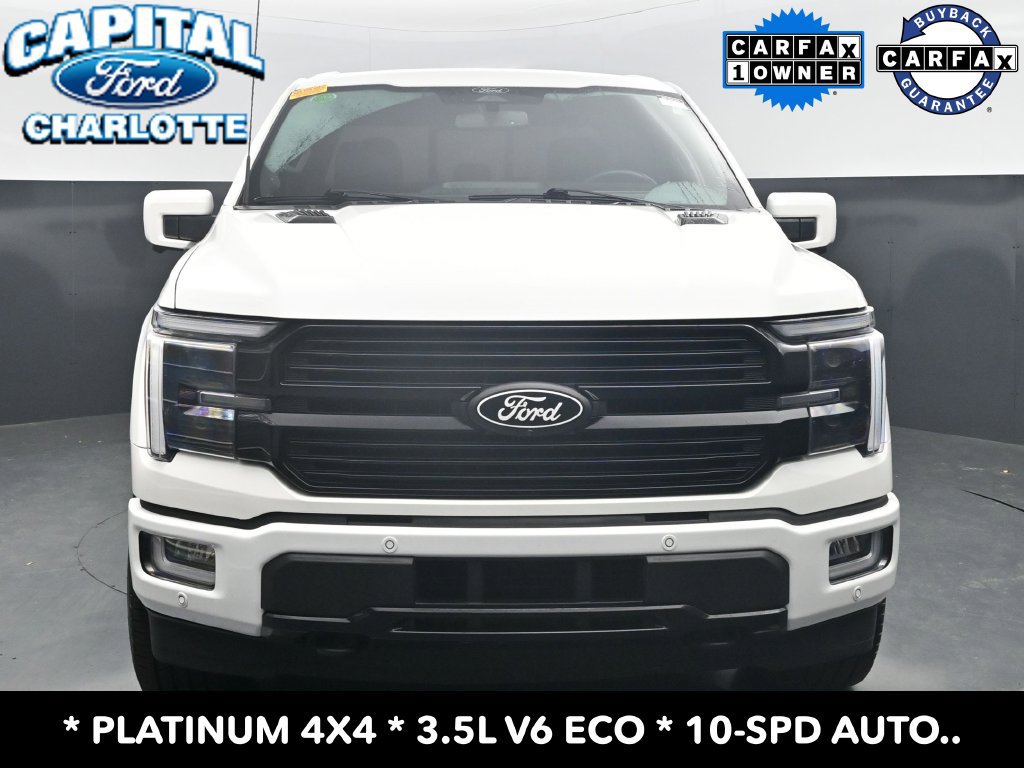 Used 2024 Ford F150 Platinum w/ Equipment Group 702A High AWD/4WD image 2