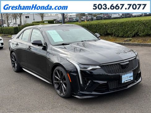 Used 2022 Cadillac CT4 V Blackwing w/ Driver Assist Package RWD image 1
