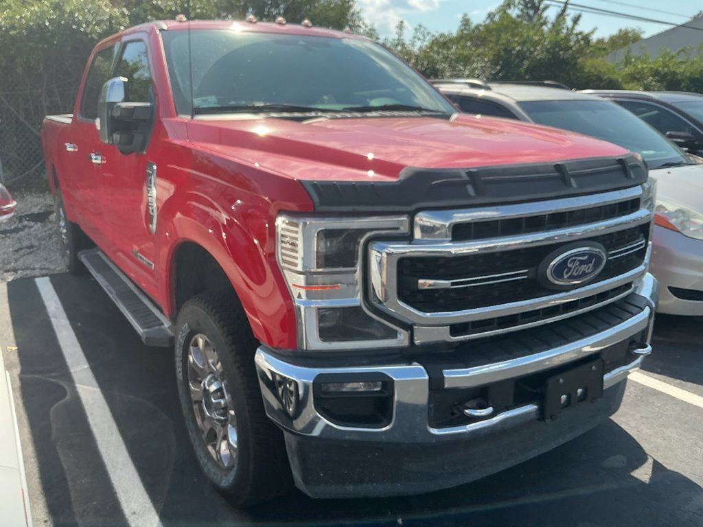 Used 2021 Ford F350 Lariat w/ Lariat Ultimate Package AWD/4WD image 11