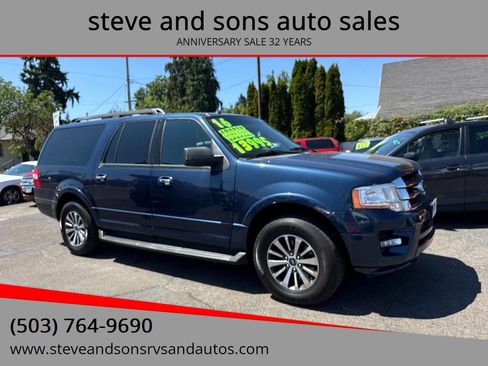 Used 2016 Ford Expedition EL XLT image 1