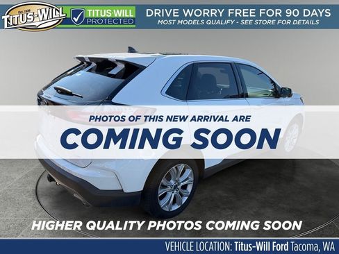 Used 2022 Ford Edge Titanium w/ Class II Trailer Tow Package AWD/4WD image 4