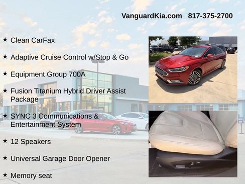 Used 2017 Ford Fusion Titanium FWD image 6