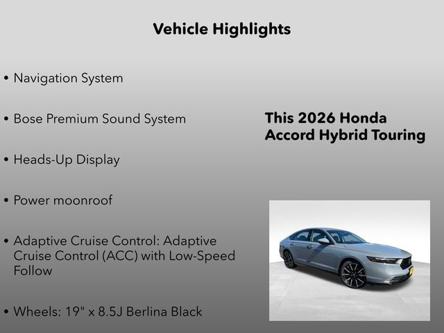 New 2026 Honda Accord Touring image 5