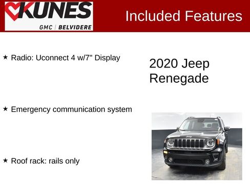 Used 2020 Jeep Renegade Limited w/ Trailer Tow Group image 2
