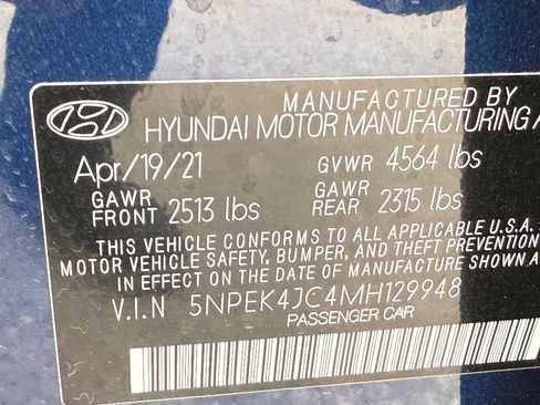 Used 2021 Hyundai Sonata N Line FWD image 14