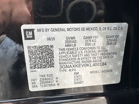 Used 2019 Chevrolet Equinox LT FWD image 17