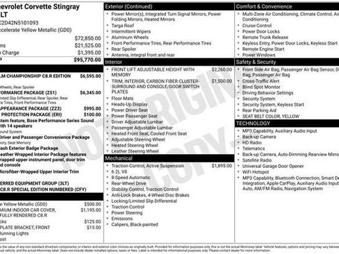 Used 2022 Chevrolet Corvette Stingray Premium Cpe RWD image 32