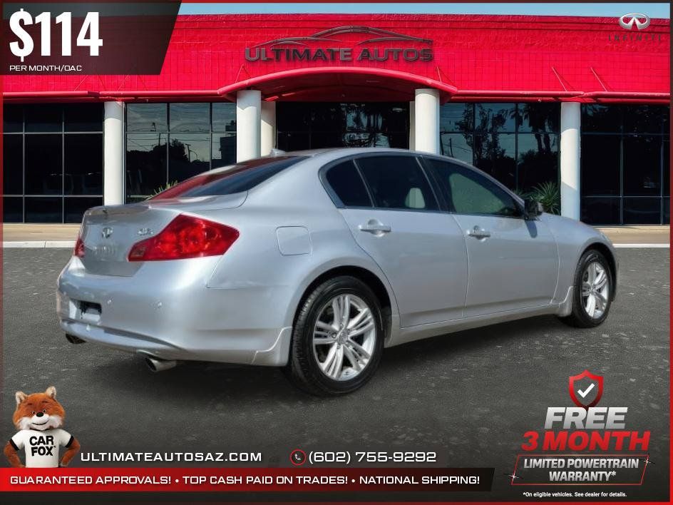 Used 2011 INFINITI G37 x Sedan w/ Premium Pkg AWD/4WD image 3