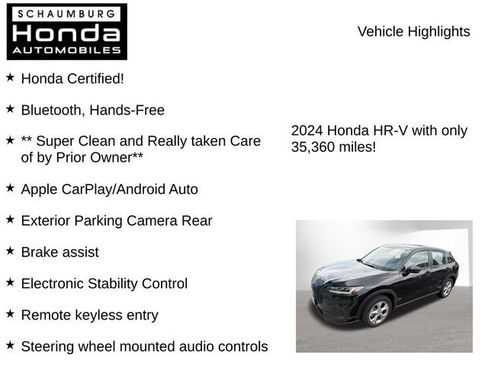 Used 2024 Honda HR-V LX image 14