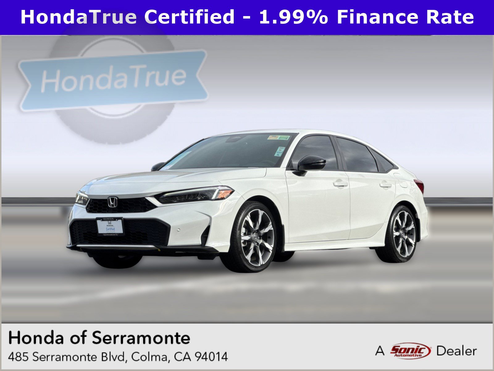 Certified 2025 Honda Civic Sport Touring image 1