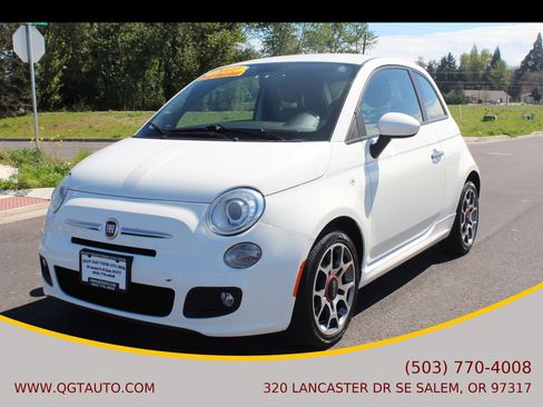 Used 2012 FIAT 500 Sport w/ Safety & Convenience Pkg FWD image 1