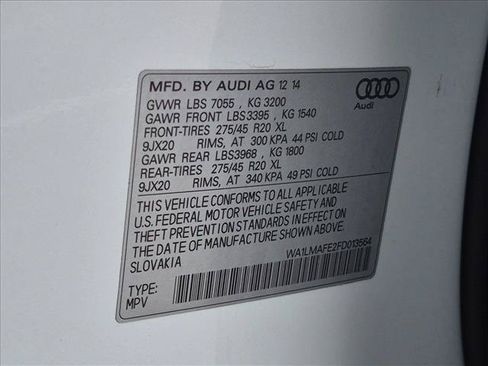 Used 2015 Audi Q7 TDI Premium Plus w/ Premium Plus Package AWD/4WD image 25