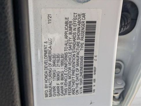 Used 2022 Honda Civic Sport image 24