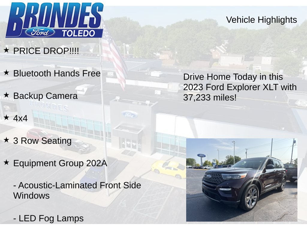 Used 2023 Ford Explorer XLT w/ Equipment Group 202A AWD/4WD image 5