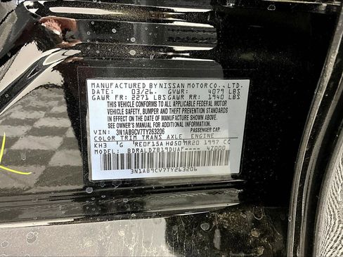 New 2026 Nissan Sentra SV FWD image 21