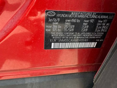 Used 2019 Hyundai Santa Fe Limited AWD/4WD image 7