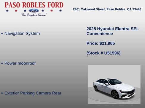 Used 2025 Hyundai Elantra SEL FWD image 6