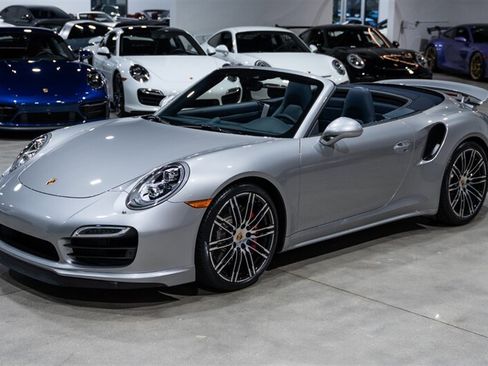 Used 2015 Porsche 911 Turbo w/ Sport Chrono Package AWD/4WD image 2