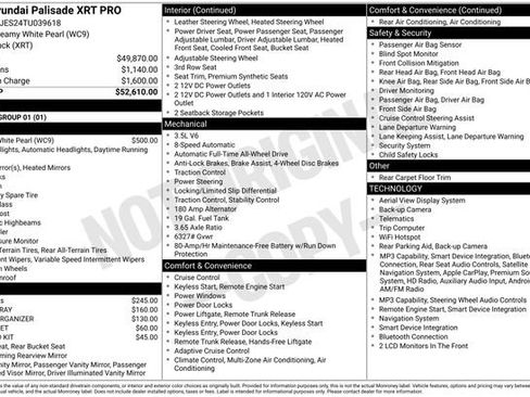 Certified 2026 Hyundai Palisade XRT Pro AWD/4WD image 10