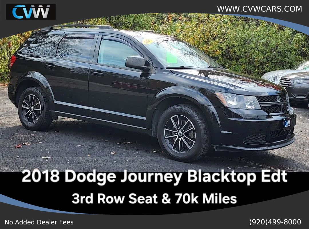 Used 2018 Dodge Journey SE w/ Blacktop Package FWD image 1