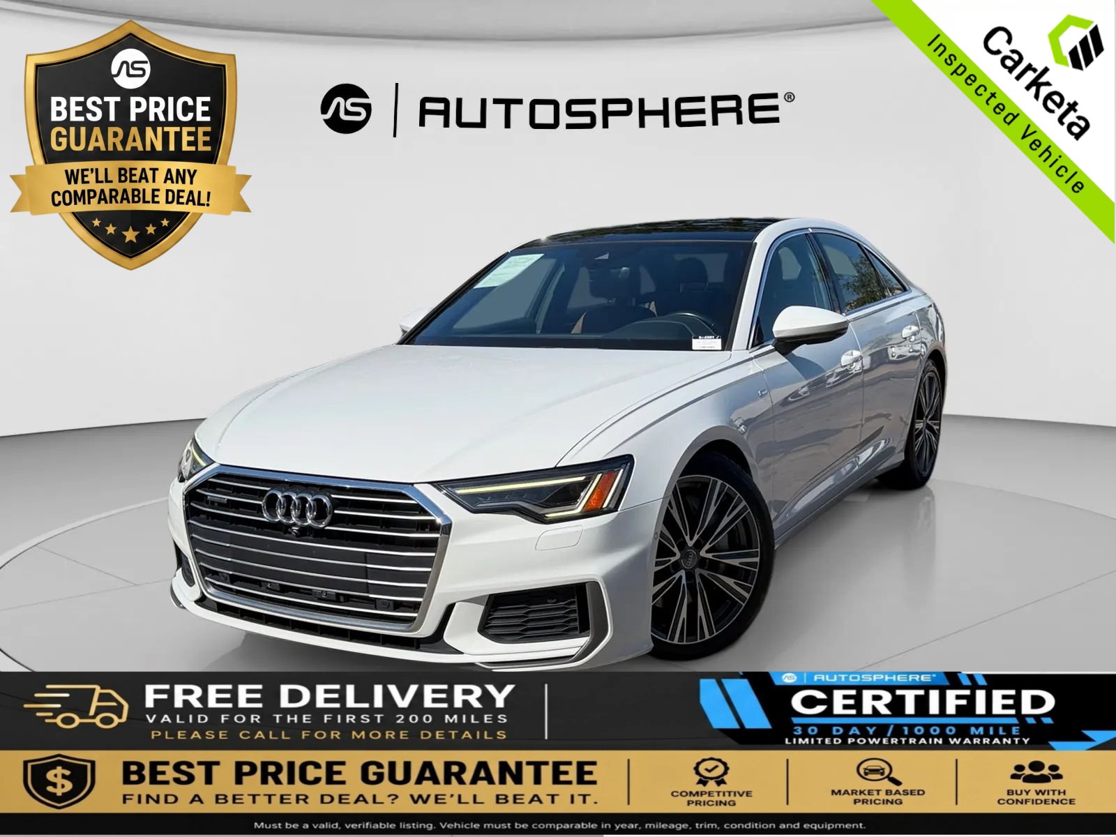 Used 2020 Audi A6 3.0T Premium Plus w/ Premium Plus Package AWD/4WD image 1