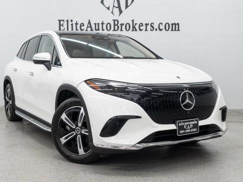 Used 2023 Mercedes-Benz EQS 450+ 4MATIC SUV w/ Acoustic Comfort Package image 7