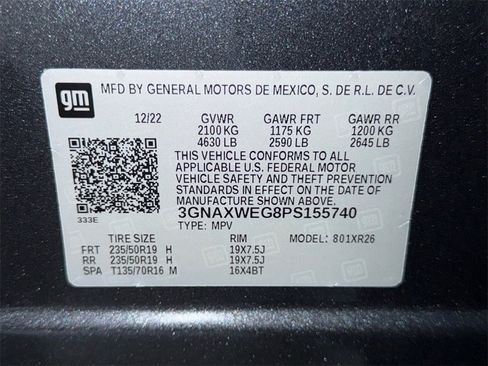 Used 2023 Chevrolet Equinox RS image 23