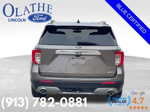 Certified 2021 Ford Explorer Limited w/ Equipment Group 301A image 5