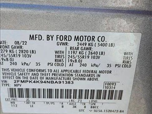 Used 2022 Ford Edge Titanium image 22