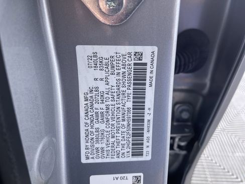 Used 2022 Honda Civic Sport image 12