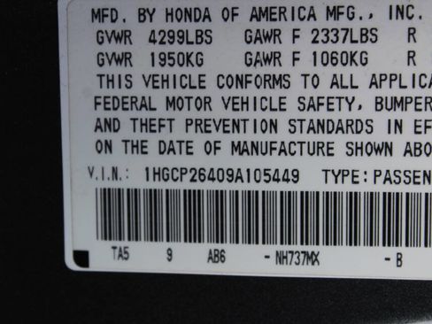 Used 2009 Honda Accord LX-P image 11