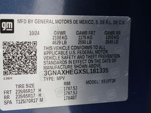 Used 2025 Chevrolet Equinox LT image 35
