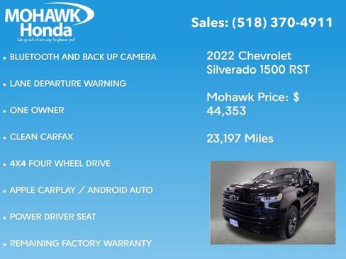 Used 2022 Chevrolet Silverado 1500 RST w/ RST All Star Premium Package image 7