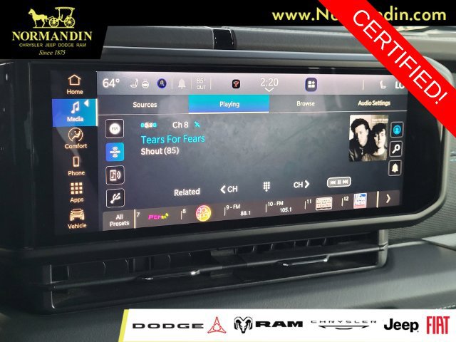 Certified 2025 Jeep Wrangler Unlimited Rubicon 4xe w/ Convenience Group AWD/4WD image 9