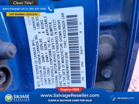 Used 2015 Honda Civic EX image 16