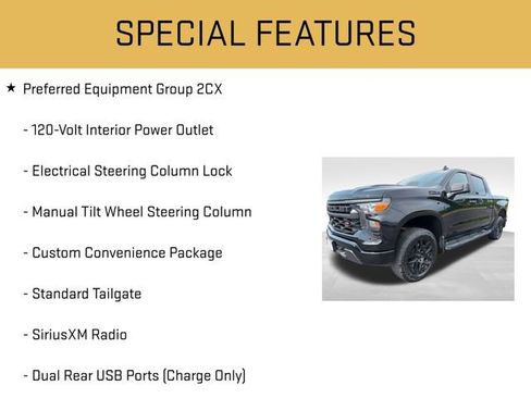 Used 2024 Chevrolet Silverado 1500 Custom Trail Boss w/ Turbomax Blackout Package AWD/4WD image 20