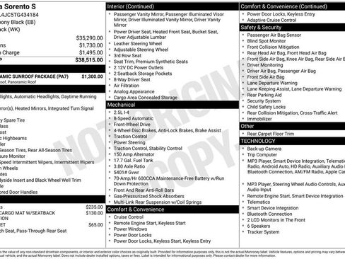 Used 2026 Kia Sorento S w/ S Panoramic Sunroof Package FWD image 21