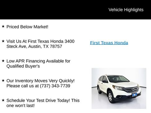 Used 2013 Honda CR-V LX image 9