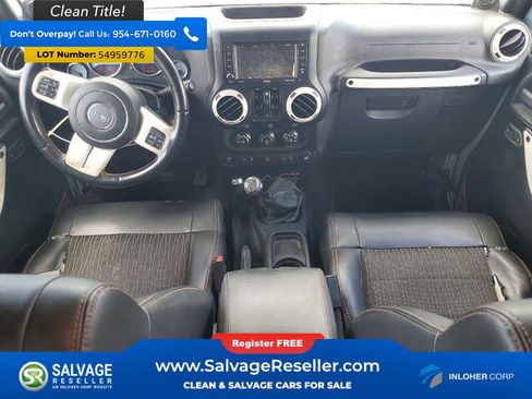 Used 2012 Jeep Wrangler Unlimited Sahara AWD/4WD image 11